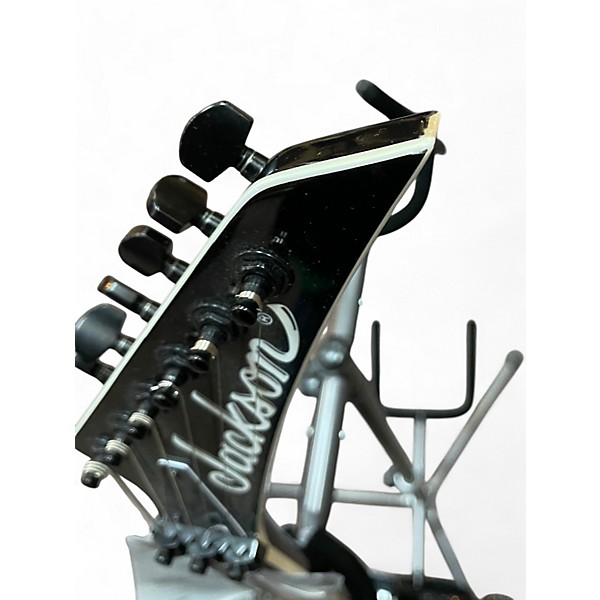 Used Jackson JS34 Dinky Silver Burst Solid Body Electric Guitar