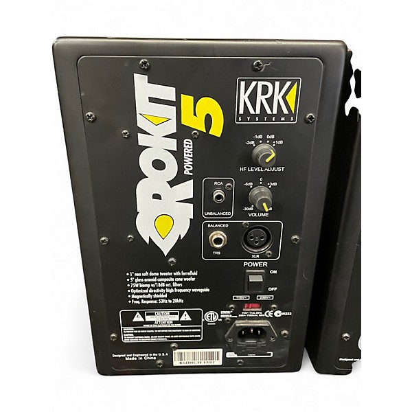 Used KRK RP5 Pair Powered Monitor