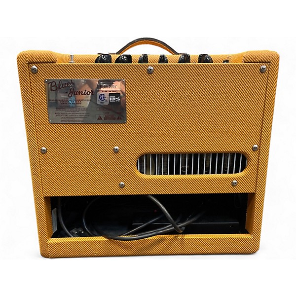 Used Fender Blues Junior 15W 1x12 Tube Guitar Combo Amp