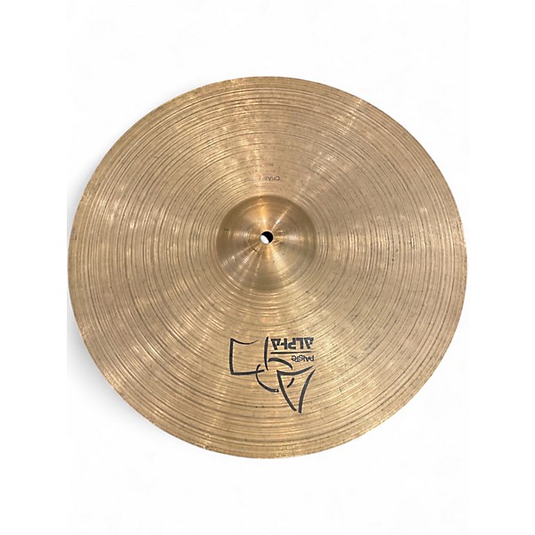 Used Paiste 18in ALPHA CRASH Cymbal