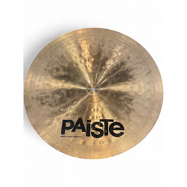 Used Paiste 18in ALPHA CRASH Cymbal