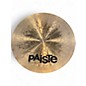 Used Paiste 18in ALPHA CRASH Cymbal