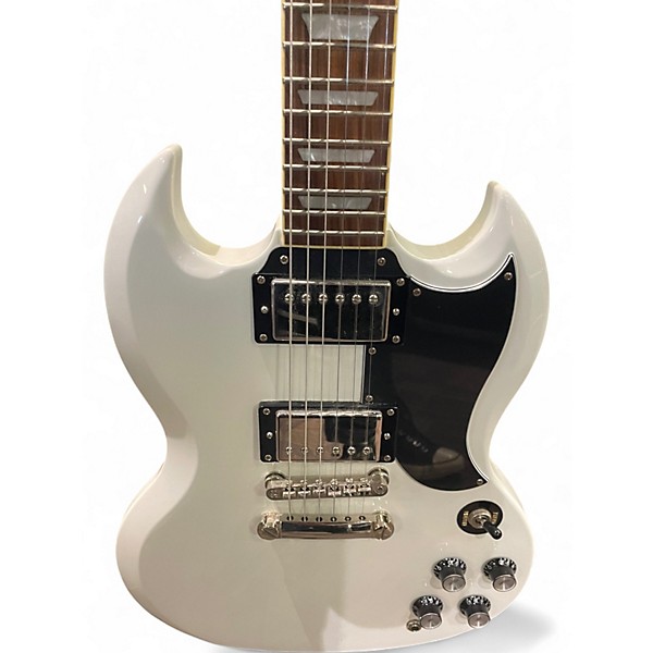 Used Epiphone SG Pro WHITE Solid Body Electric Guitar
