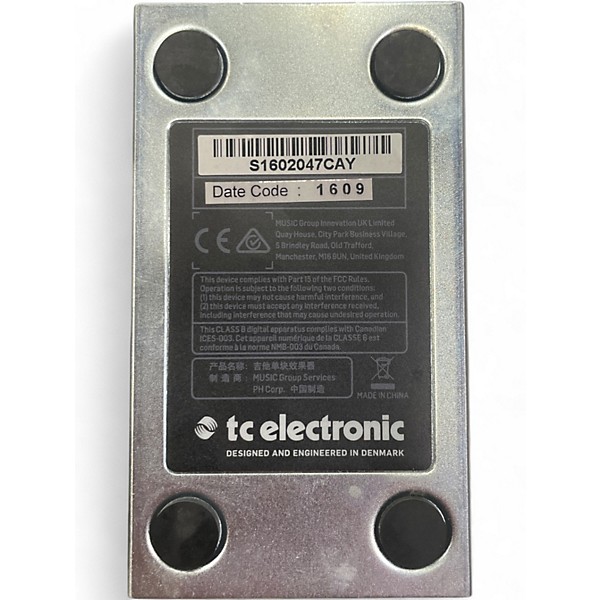 Used TC Electronic Skysurfer Reverb Effect Pedal