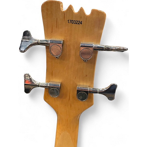 Used Eastwood Univox Black Electric Bass Guitar