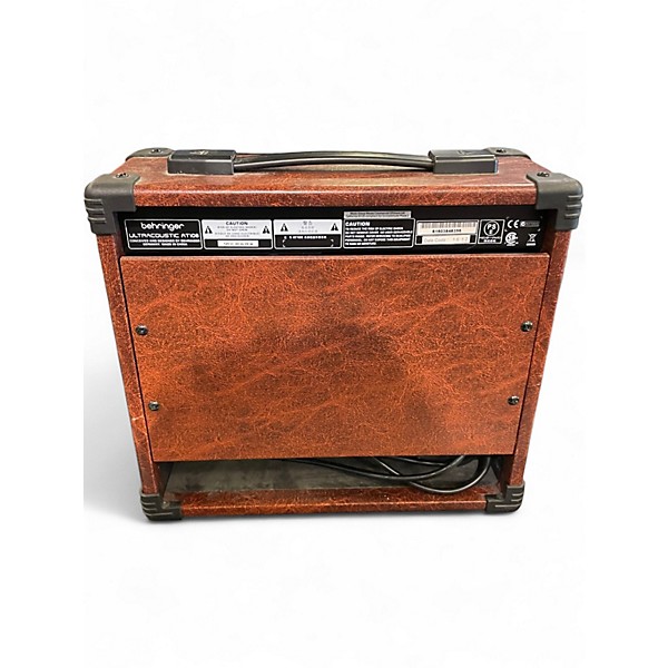 Used Behringer ULTRACOUSITC AT108 Acoustic Guitar Combo Amp