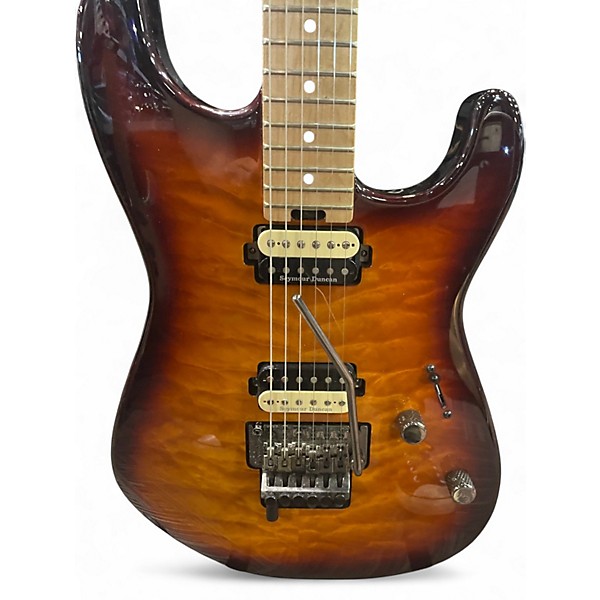 Used Charvel San Dimas Style 1 HH 2 Color Sunburst Solid Body Electric Guitar
