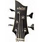 Used Schecter Guitar Research ELITE 5 EVIL TWIN Satin Black Electric Bass Guitar