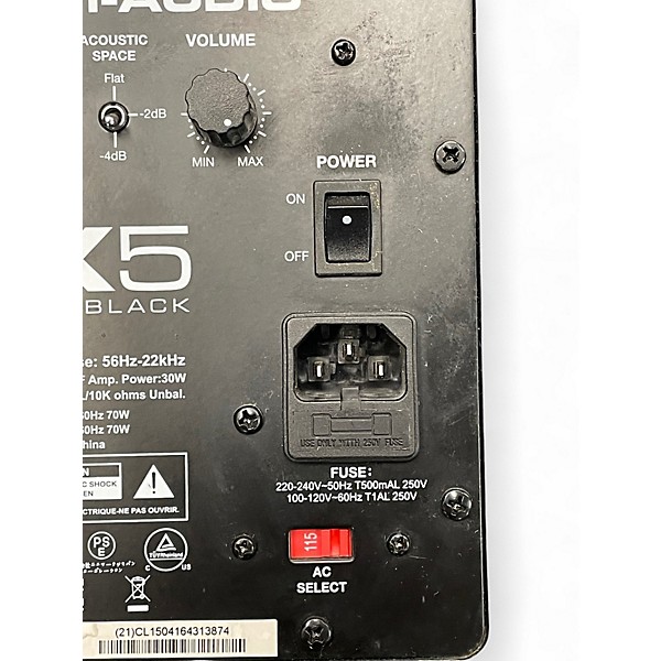 Used M-Audio BX5 Powered Monitor