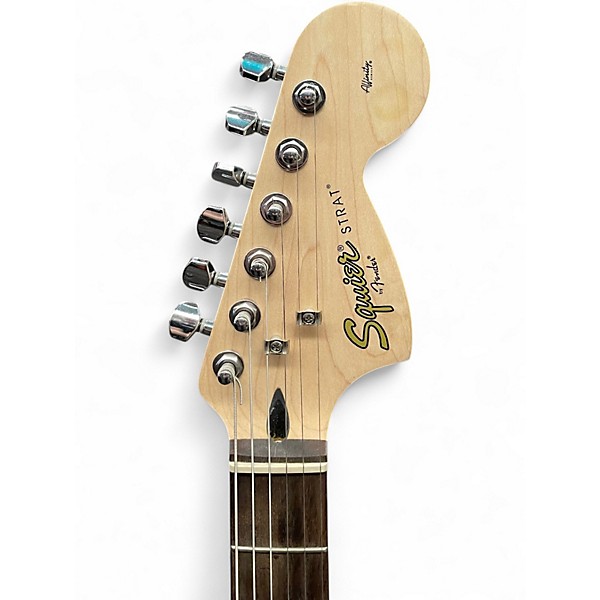 Used Squier Standard Stratocaster 2 Color Sunburst Solid Body Electric Guitar