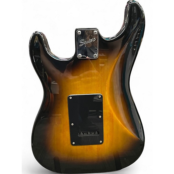 Used Squier Standard Stratocaster 2 Color Sunburst Solid Body Electric Guitar