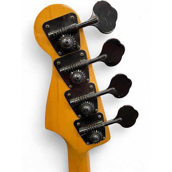 Used 1980s Fender Power Jazz Bass Special Cream Electric Bass Guitar