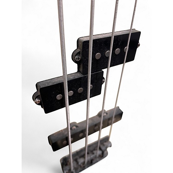 Used 1980s Fender Power Jazz Bass Special Cream Electric Bass Guitar