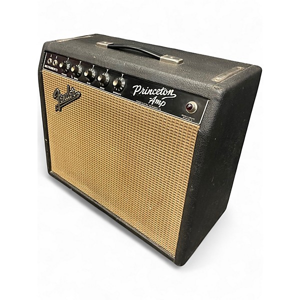 Vintage 1965 Fender Princeton Tube Guitar Combo Amp
