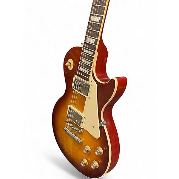 Used Gibson Les Paul Standard Sunburst Solid Body Electric Guitar