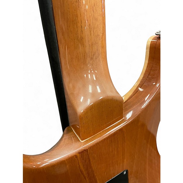 Used PRS Custom 24 10 Top Amber Solid Body Electric Guitar