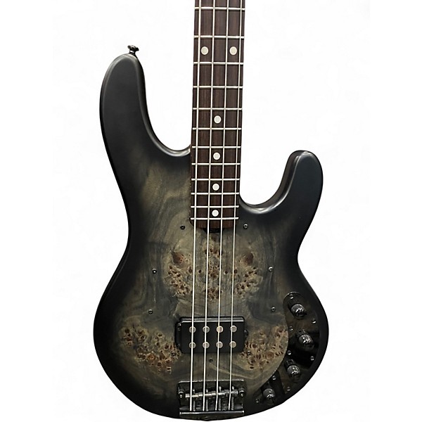 Used Sterling by Music Man Ray34 Burl Electric Bass Guitar