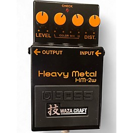 Used BOSS HM2W Heavy Metal Effect Pedal