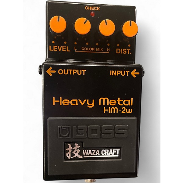 Used BOSS HM2W Heavy Metal Effect Pedal