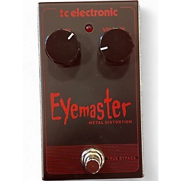 Used TC Electronic Eyemaster Metal Distortion Effect Pedal