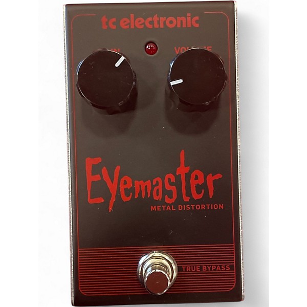 Used TC Electronic Eyemaster Metal Distortion Effect Pedal