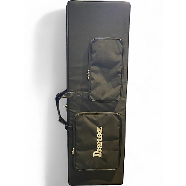 Used Ibanez BTB805MS TRANSPARENT GRAY FLAT Electric Bass Guitar