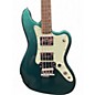 Used Squier PARANORMAL RASCAL BASS HH Sherwood Green Metallic Electric Bass Guitar
