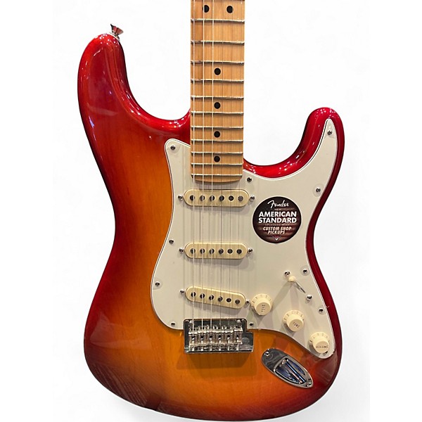 Used Fender American Standard Stratocaster Sienna Sunburst Solid Body Electric Guitar