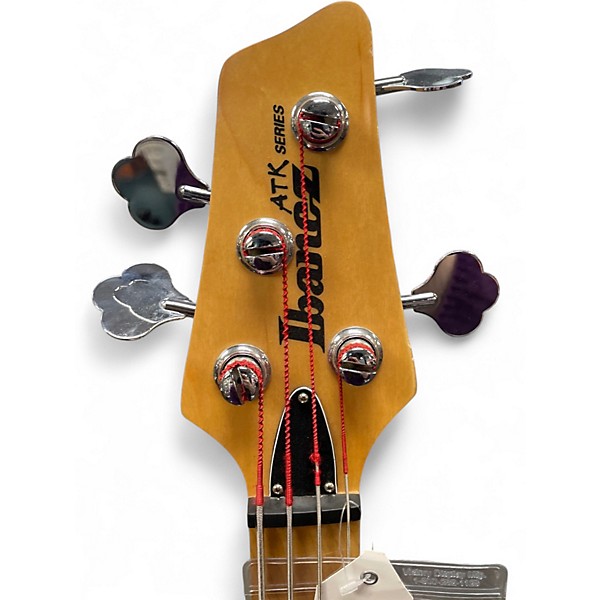 Used Ibanez ATK KOA Electric Bass Guitar