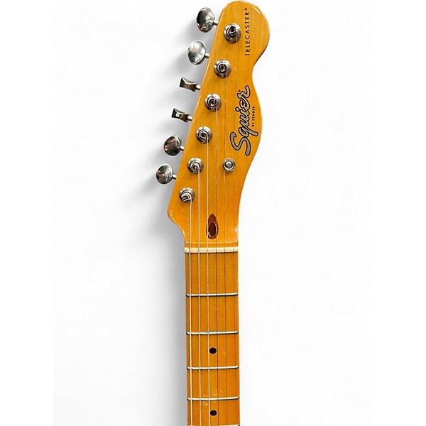 Used Squier Classic Vibe 1950S Telecaster White Blonde Solid Body Electric Guitar