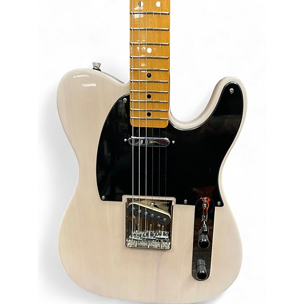 Used Squier Classic Vibe 1950S Telecaster White Blonde Solid Body Electric Guitar