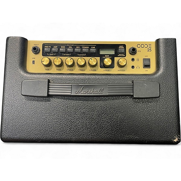 Used Marshall CODE 25W 1x10 Guitar Combo Amp