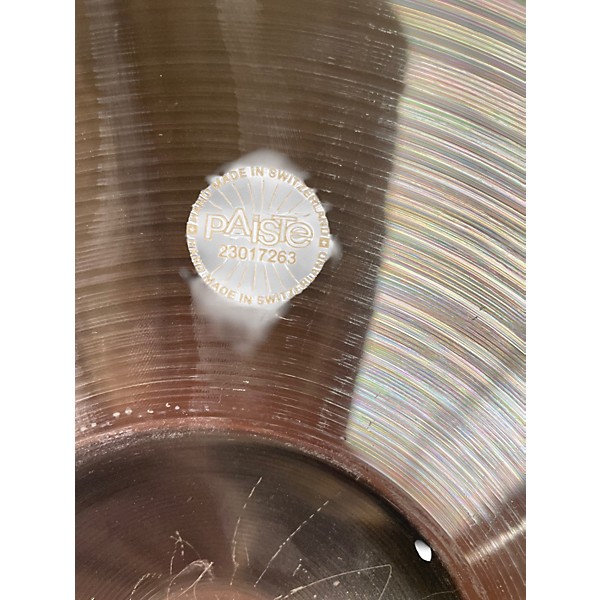 Used Paiste 17in PST7 Thin Crash Cymbal
