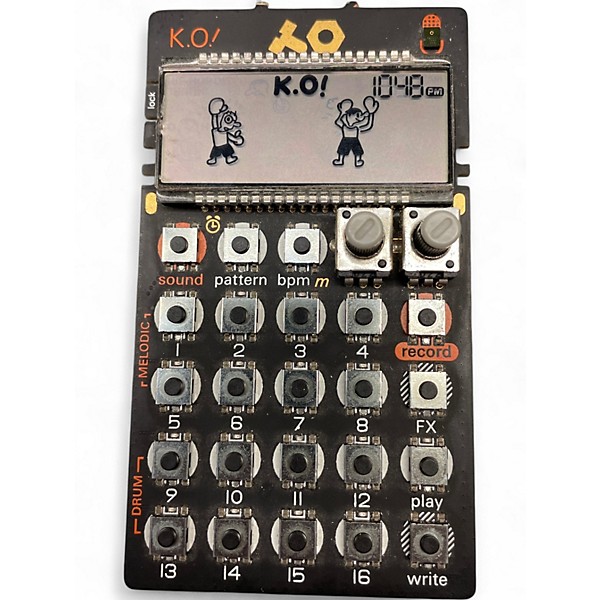 Used teenage engineering POKET OPERATOR PO-33 K.O. Production Controller