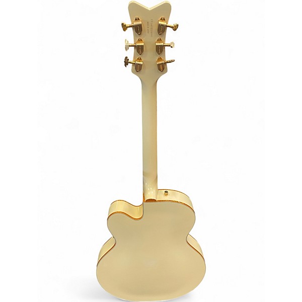 Used Gretsch Guitars G6136TLTV BIGSBY Antique White Hollow Body Electric Guitar