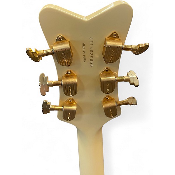 Used Gretsch Guitars G6136TLTV BIGSBY Antique White Hollow Body Electric Guitar