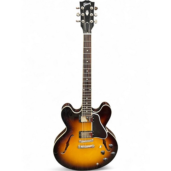 Used Gibson CUSTOM SHOP ES-335 Vintage Sunburst Hollow Body Electric Guitar