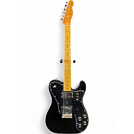 Used Fender American Vintage II 1977 Telecaster Custom Black Solid Body Electric Guitar
