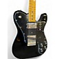 Used Fender American Vintage II 1977 Telecaster Custom  Black Solid Body Electric Guitar
