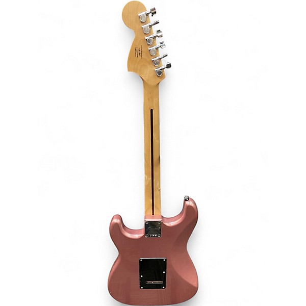 Used Fender Affinity Series HH Stratocaster Burgundy Mist Solid Body Electric Guitar