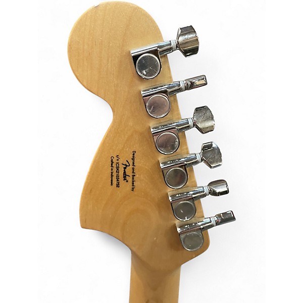 Used Fender Affinity Series HH Stratocaster Burgundy Mist Solid Body Electric Guitar