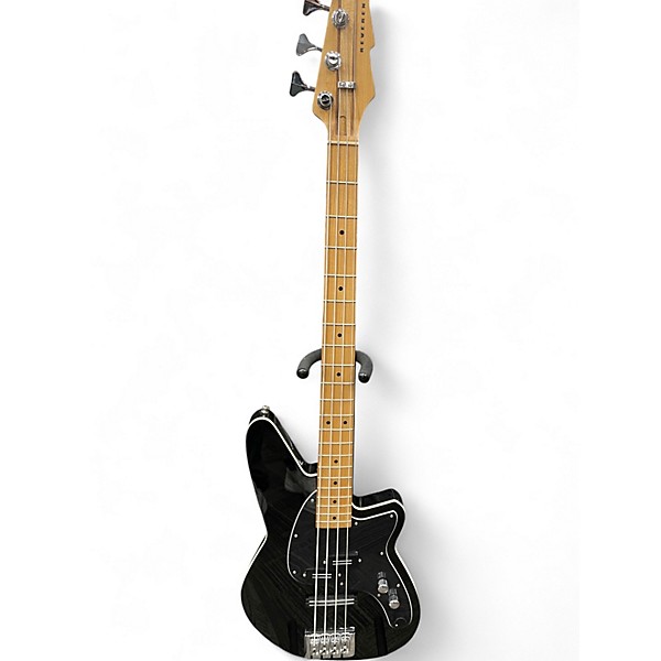 Used Reverend DECISION P Black Electric Bass Guitar