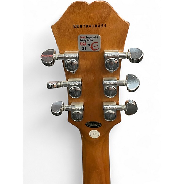 Used Epiphone Dot Natural Hollow Body Electric Guitar