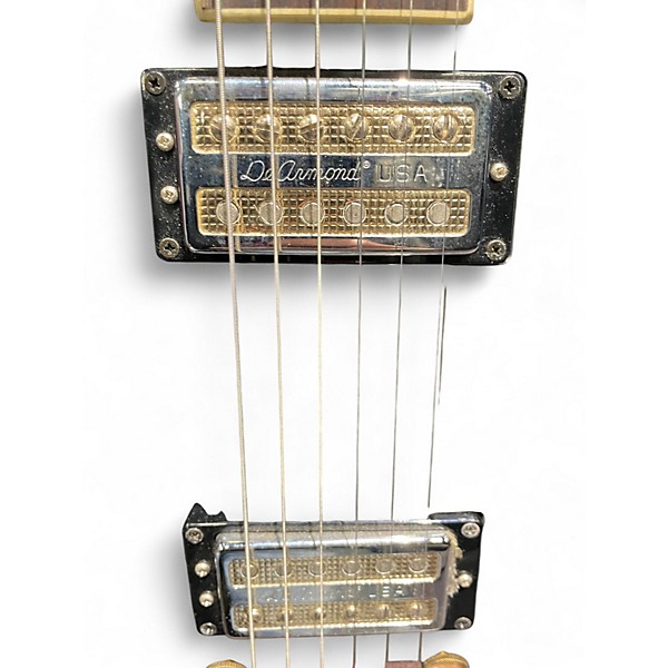 Used DeArmond X155 Black Hollow Body Electric Guitar