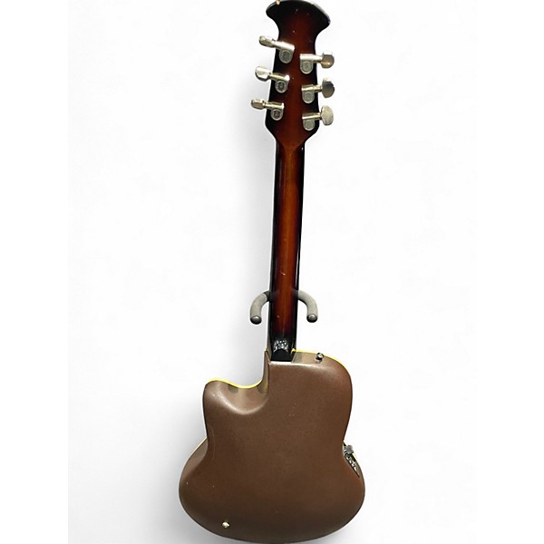 Used Ovation PINNACLE SERIES 3862 Brown Sunburst Acoustic Electric Guitar