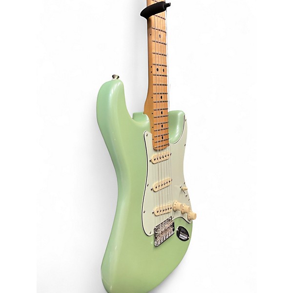 Used Fender 70TH ANNIVERSARY PLAYER STRAT Seafoam Green Solid Body Electric Guitar