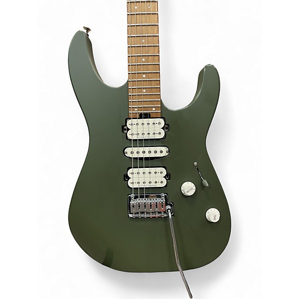 Used Charvel PRO-MOD DK24 HSH MATTE ARMY DRAB Solid Body Electric Guitar