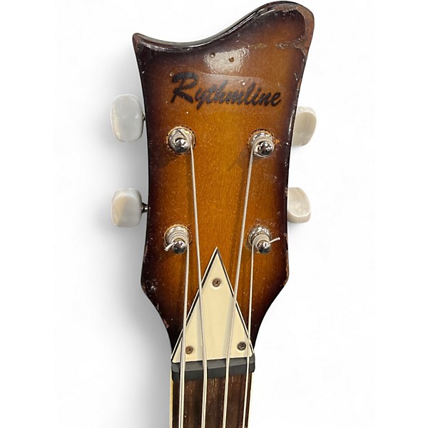 Used Rythmline VIOLIN BASS 2 Color Sunburst Electric Bass Guitar