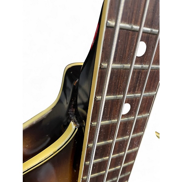 Used Rythmline VIOLIN BASS 2 Color Sunburst Electric Bass Guitar