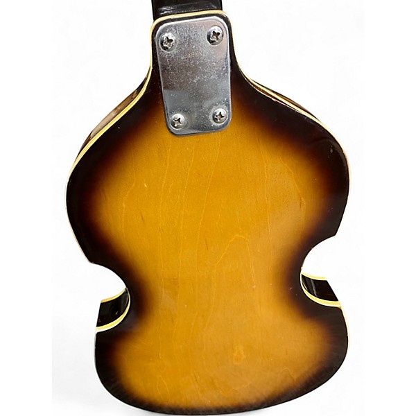 Used Rythmline VIOLIN BASS 2 Color Sunburst Electric Bass Guitar